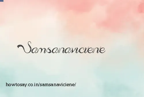 Samsanaviciene