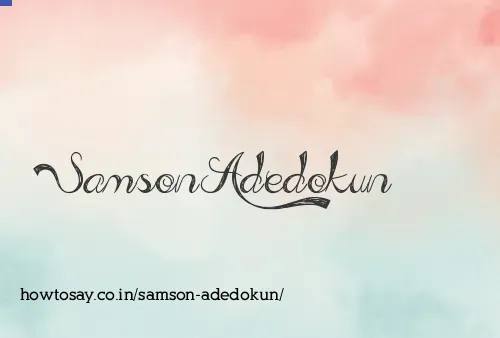 Samson Adedokun