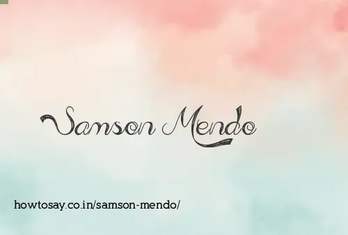 Samson Mendo