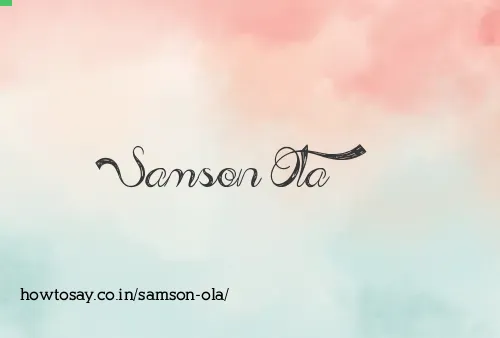 Samson Ola