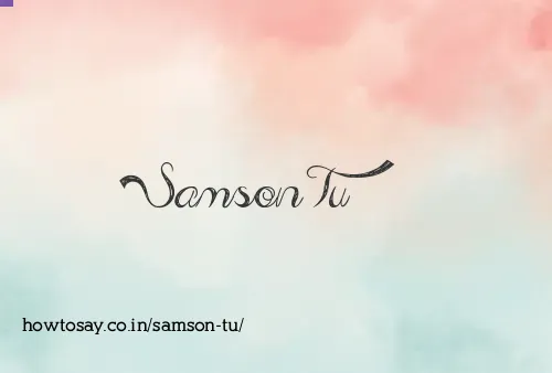 Samson Tu