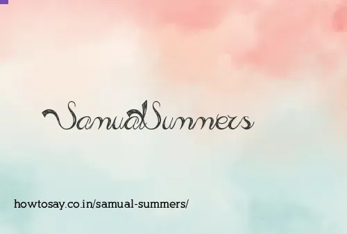 Samual Summers