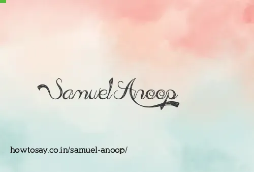 Samuel Anoop