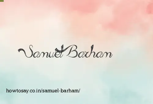 Samuel Barham