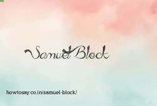Samuel Block