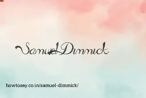 Samuel Dimmick