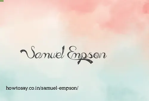 Samuel Empson