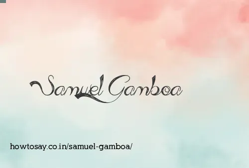 Samuel Gamboa
