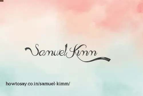 Samuel Kimm