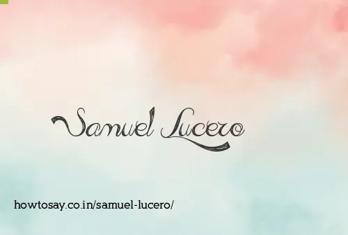 Samuel Lucero