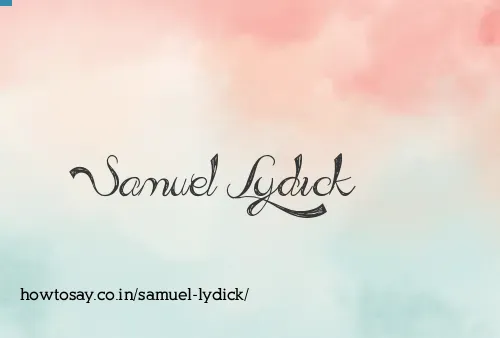 Samuel Lydick
