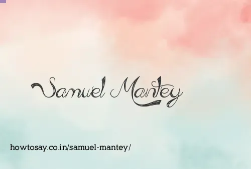 Samuel Mantey