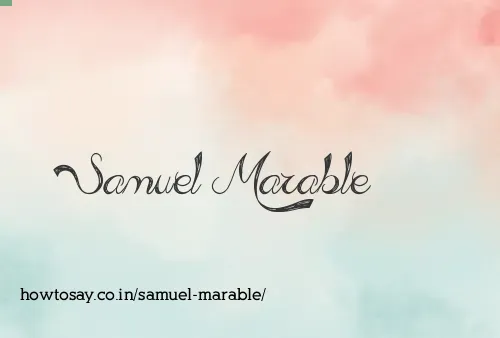 Samuel Marable