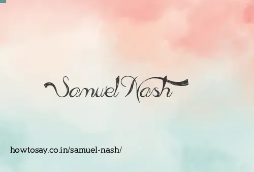 Samuel Nash