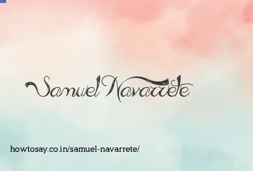 Samuel Navarrete