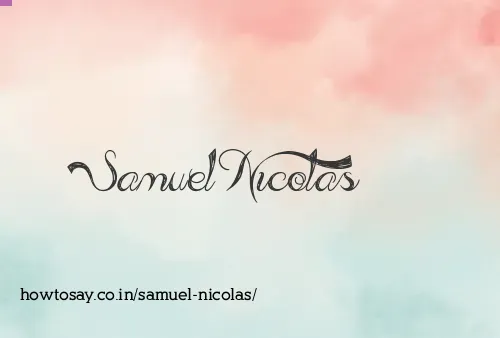 Samuel Nicolas