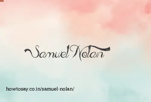 Samuel Nolan
