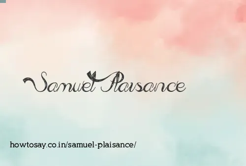Samuel Plaisance