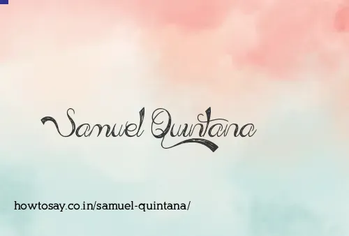 Samuel Quintana