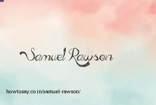 Samuel Rawson