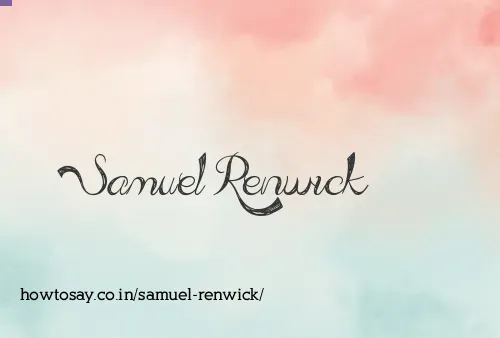 Samuel Renwick