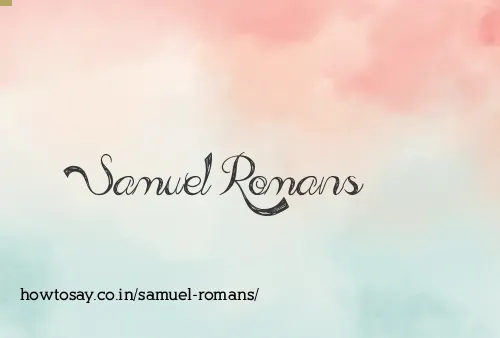 Samuel Romans