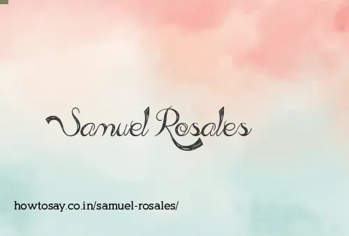 Samuel Rosales
