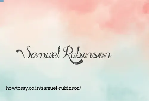 Samuel Rubinson
