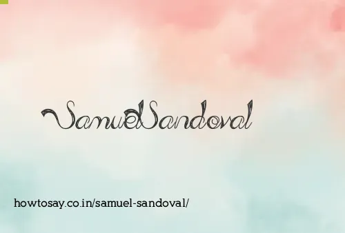 Samuel Sandoval