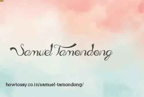 Samuel Tamondong