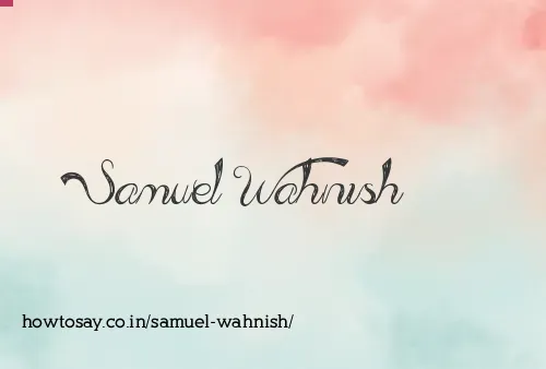 Samuel Wahnish