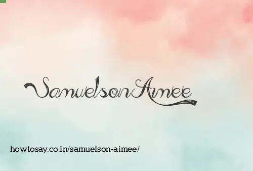Samuelson Aimee