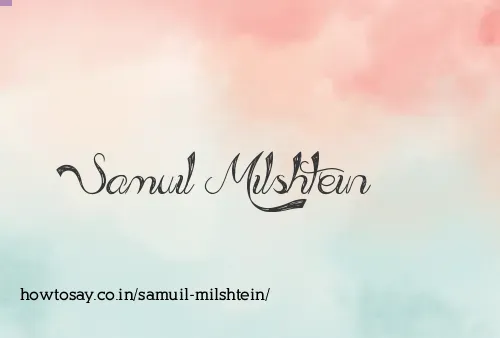 Samuil Milshtein