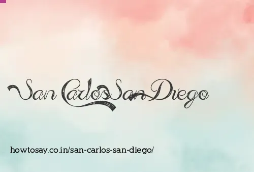 San Carlos San Diego