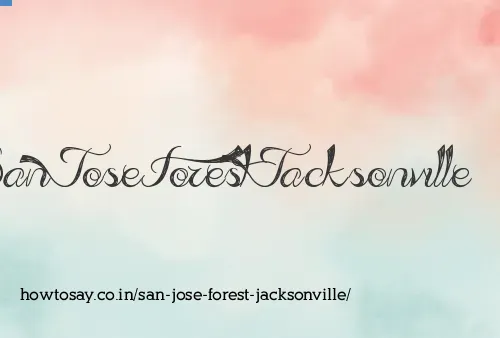 San Jose Forest Jacksonville