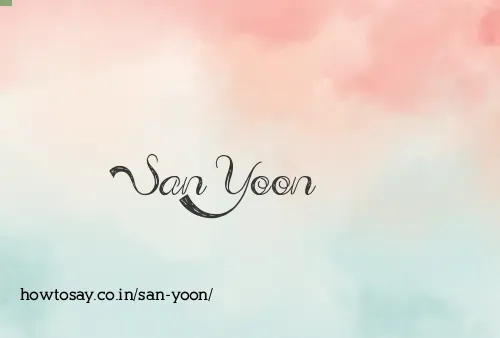 San Yoon