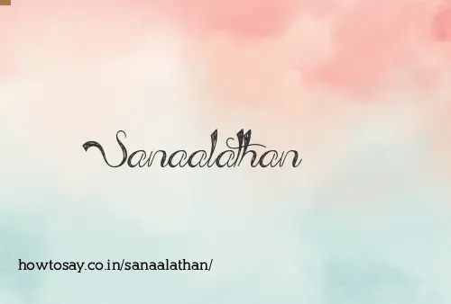 Sanaalathan