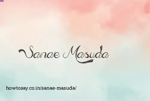 Sanae Masuda