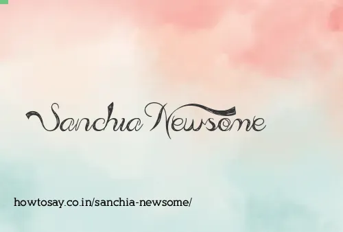 Sanchia Newsome