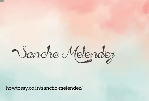 Sancho Melendez