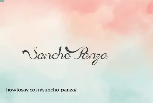 Sancho Panza