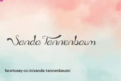 Sanda Tannenbaum