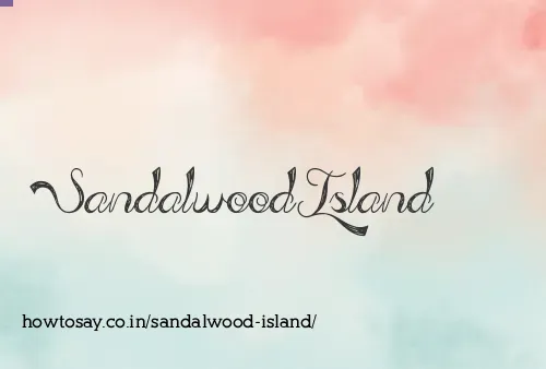 Sandalwood Island