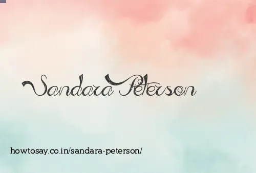Sandara Peterson