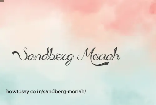 Sandberg Moriah