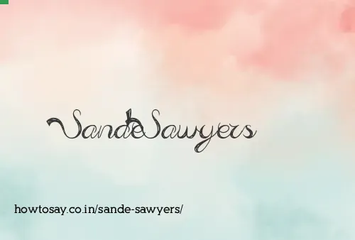 Sande Sawyers