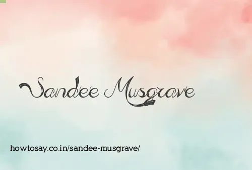 Sandee Musgrave