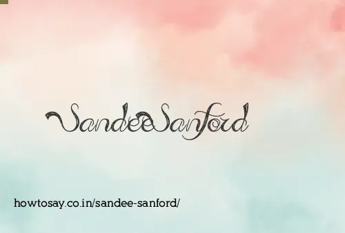 Sandee Sanford