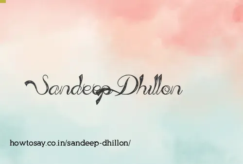Sandeep Dhillon