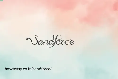 Sandforce